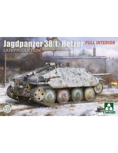 Jagdpanzer 38(t) Hetzer LATE PRODUCTION w/FULL INTERIOR 