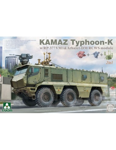 Kamaz Typhoon-K w/RP-377VM1 & Arbalet-DM RCWS Module 2in1 