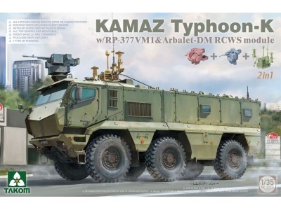 Kamaz Typhoon-K w/RP-377VM1 & Arbalet-DM RCWS Module 2in1 