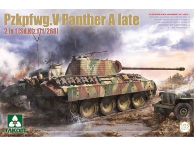 Pzkpfwg.V Panther A late  2in1 (Sd.Kfz.171/268) 