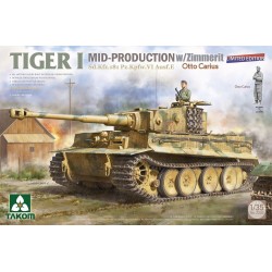 Tiger I Mid-Production w/Zimmerit Sd.Kfz.181 Pz.Kpfw.VI Ausf.E Sd.Kfz.181 Pz.Kpfw.VI Ausf.E Otto Carius (Limited edition) 