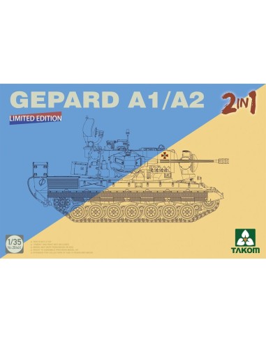 Flackpanzer1 Gepard SPAAG A1/A2  2in1 