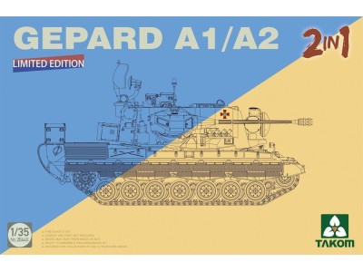 Flackpanzer1 Gepard SPAAG A1/A2  2in1 