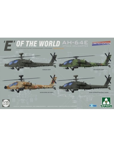 E' OF THE WORLD AH-64E ATTACK HELICOPTER (LIMITED EDITION) 