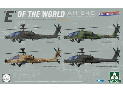 E' OF THE WORLD AH-64E ATTACK HELICOPTER (LIMITED EDITION) 