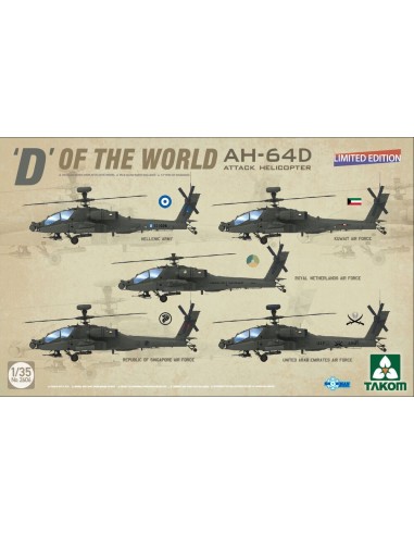 D' Of The World AH-64D Attack Helicopter (Limited Edition) 