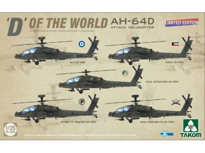 D' Of The World AH-64D Attack Helicopter (Limited Edition) 