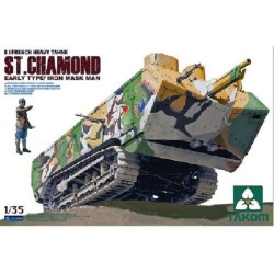 French Heavy Tank St.Chamond Early Type 