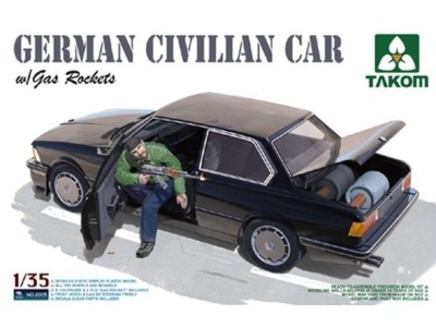 German Civilian Car with Gas Rockets 