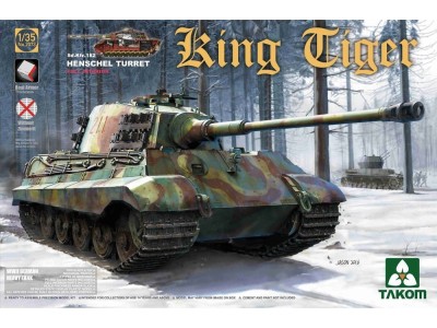 WWII German Heavy Tank Sd.Kfz.182 King Tiger Henschel Turret w/interior 