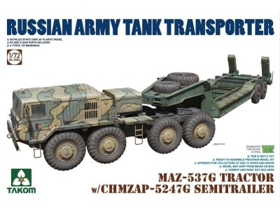 MAZ-537G Tractor w/CHMZAP-5247G SEMITRRAILER 