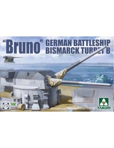 BRUNO" GERMAN BTTLESHIP BISMARCK TURRET B 
