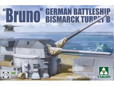 BRUNO" GERMAN BTTLESHIP BISMARCK TURRET B 