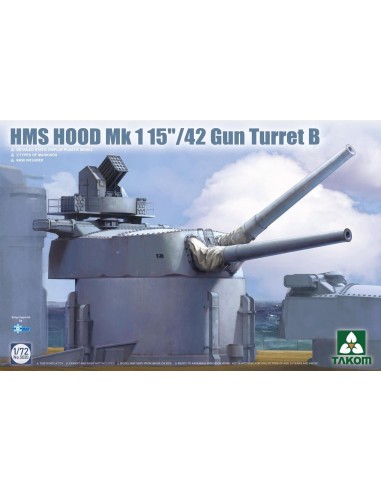 HMS Hood Mk 1 15"/42 Gun Turret B 
