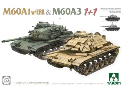 M60A1 w/ERA & M60A3 1+1 