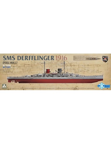 SMS DERFFLINGER 1916 (FULL HULL) 