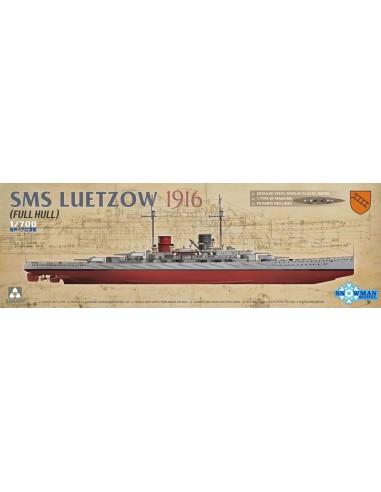 SMS LUETZOW 1916 (FULL HULL) 