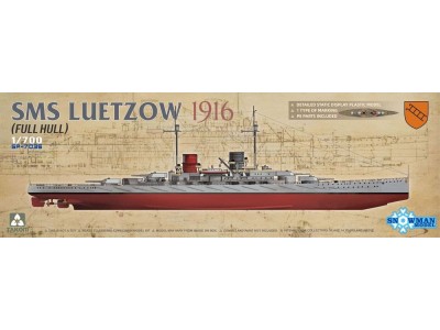 SMS LUETZOW 1916 (FULL HULL) 
