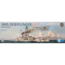 SMS Derfflinger1917(Waterline) w/3D printed FF-33E 