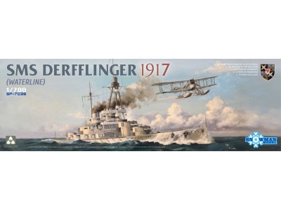 SMS Derfflinger1917(Waterline) w/3D printed FF-33E 