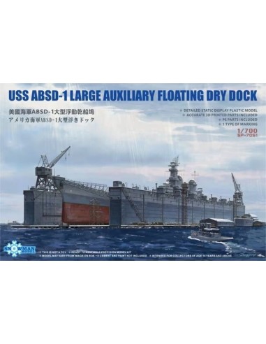 USS ABSD-1 Large Auxiliary Floating Dry Dock 