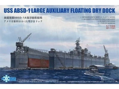 USS ABSD-1 Large Auxiliary Floating Dry Dock 