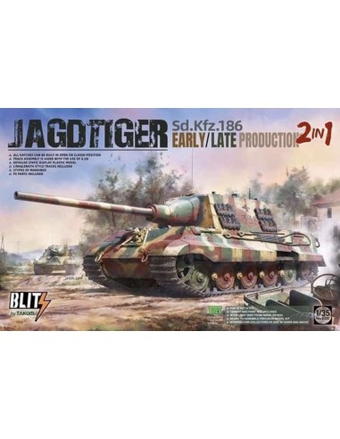 Sd.Kfz.186 Jagdtiger early/late production 2 in 1 