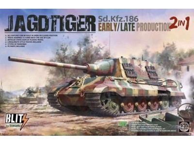 Sd.Kfz.186 Jagdtiger early/late production 2 in 1 