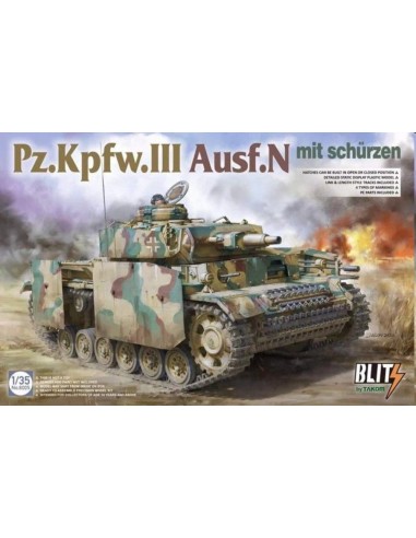 Pz.Kpfw.III Ausf.N mit Schürzen 