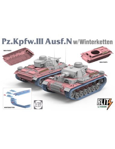 Pz.Kpfw.III Ausf.N w/WINTERKETTEN 