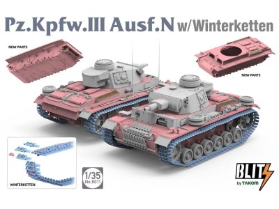 Pz.Kpfw.III Ausf.N w/WINTERKETTEN 