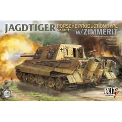 Jagdtiger Porsche Production Type Sd.Kfz.186 w/Zimmerit 