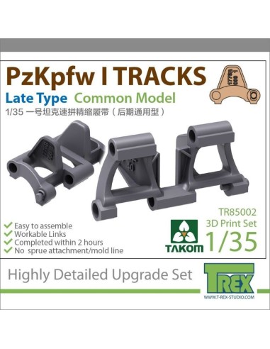 PzKpfw I TRACKS Late Type Common Model-T-REX 