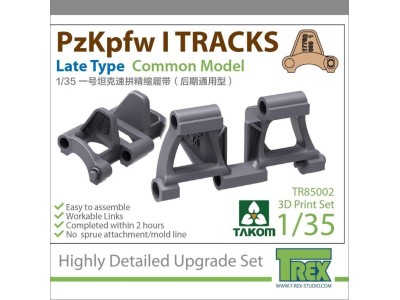 PzKpfw I TRACKS Late Type Common Model-T-REX 