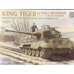 King Tiger Henschel Turret w/Full Interior 