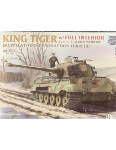 King Tiger Henschel Turret w/Full Interior 