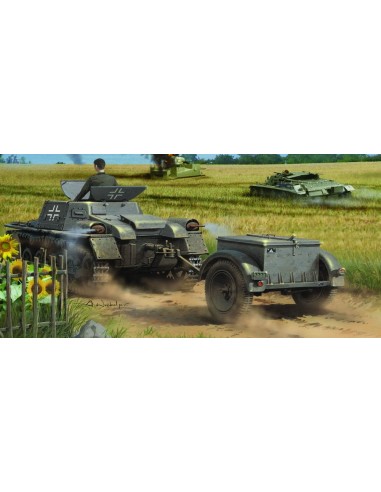 Munitionsschlepper auf Panzerkampfwagen I Ausf A with Ammo Trailer 
