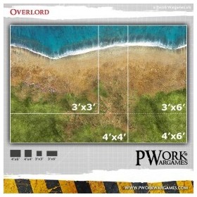 Tapis de jeu PVC Overlord-Dust 1947 113x113cm