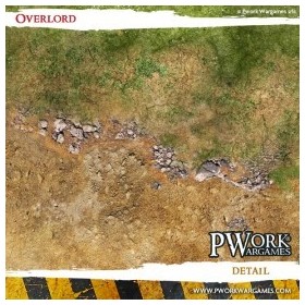 Tapis de jeu PVC Overlord-Dust 1947 85x113cm