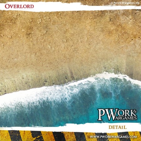 Tapis de jeu néoprène Overlord 4x6