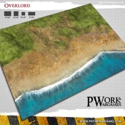 Tapis de jeu néoprène Overlord 4x6