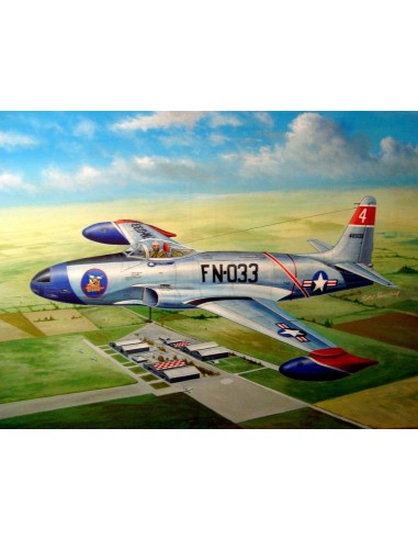 F-80A Shooting Star fighter 
