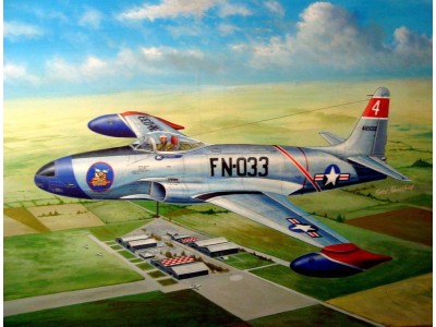 F-80A Shooting Star fighter 