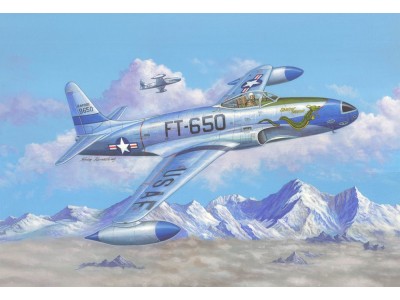 F-80C Shooting Star fighter 