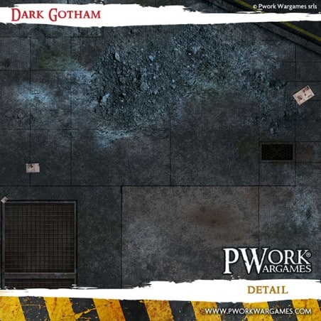 DARK GOTHAM NEOPRENE 44X30''