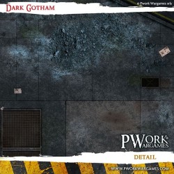 DARK GOTHAM NEOPRENE 22X30'' 2