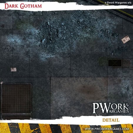 DARK GOTHAM NEOPRENE 22X30''
