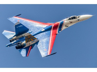 Su-27 Flanker B - Russian Knights Aerobatic Team 