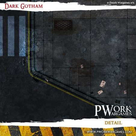 DARK GOTHAM NEOPRENE 22X30''