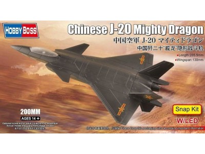 Chinese J-20 Mighty Dragon 